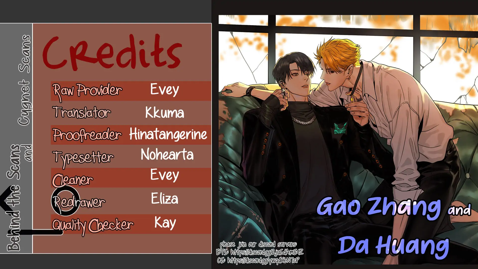 Gao Zhang and Da Huang-Chapter 0